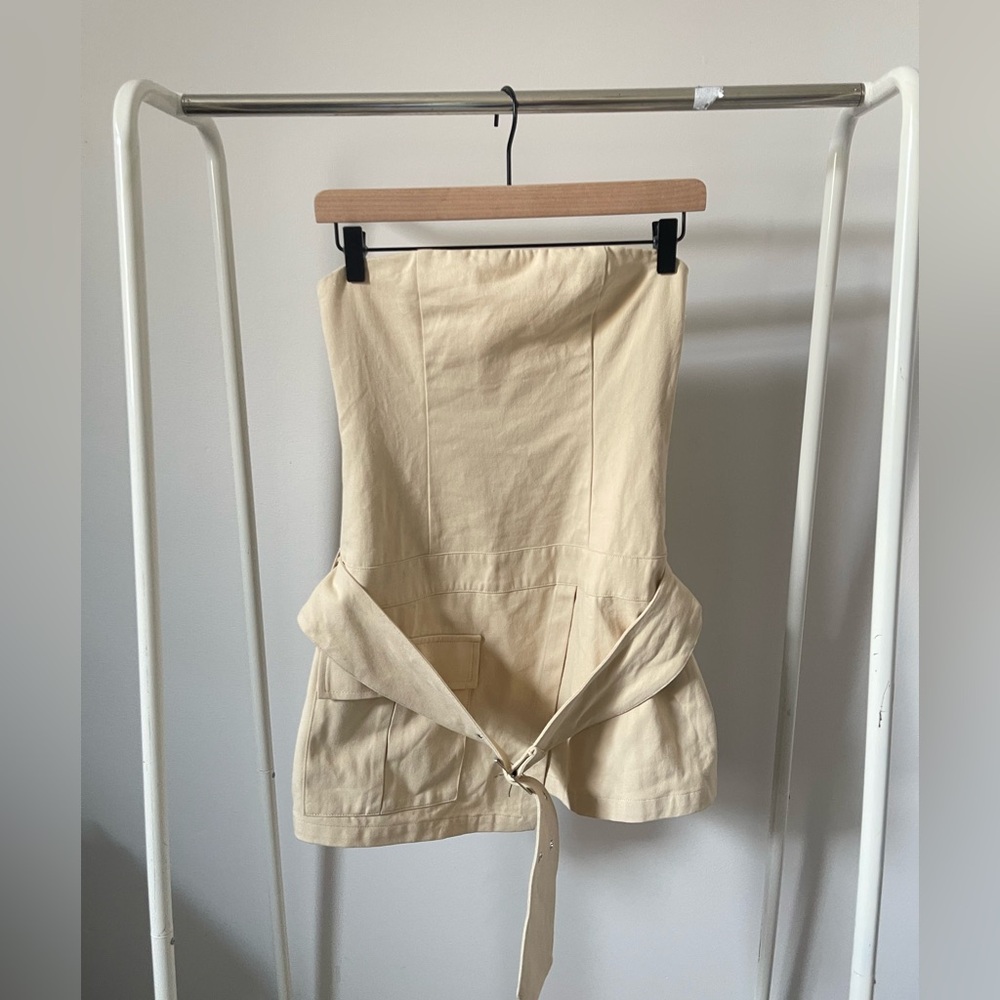 Peppermayo strapless mini dress